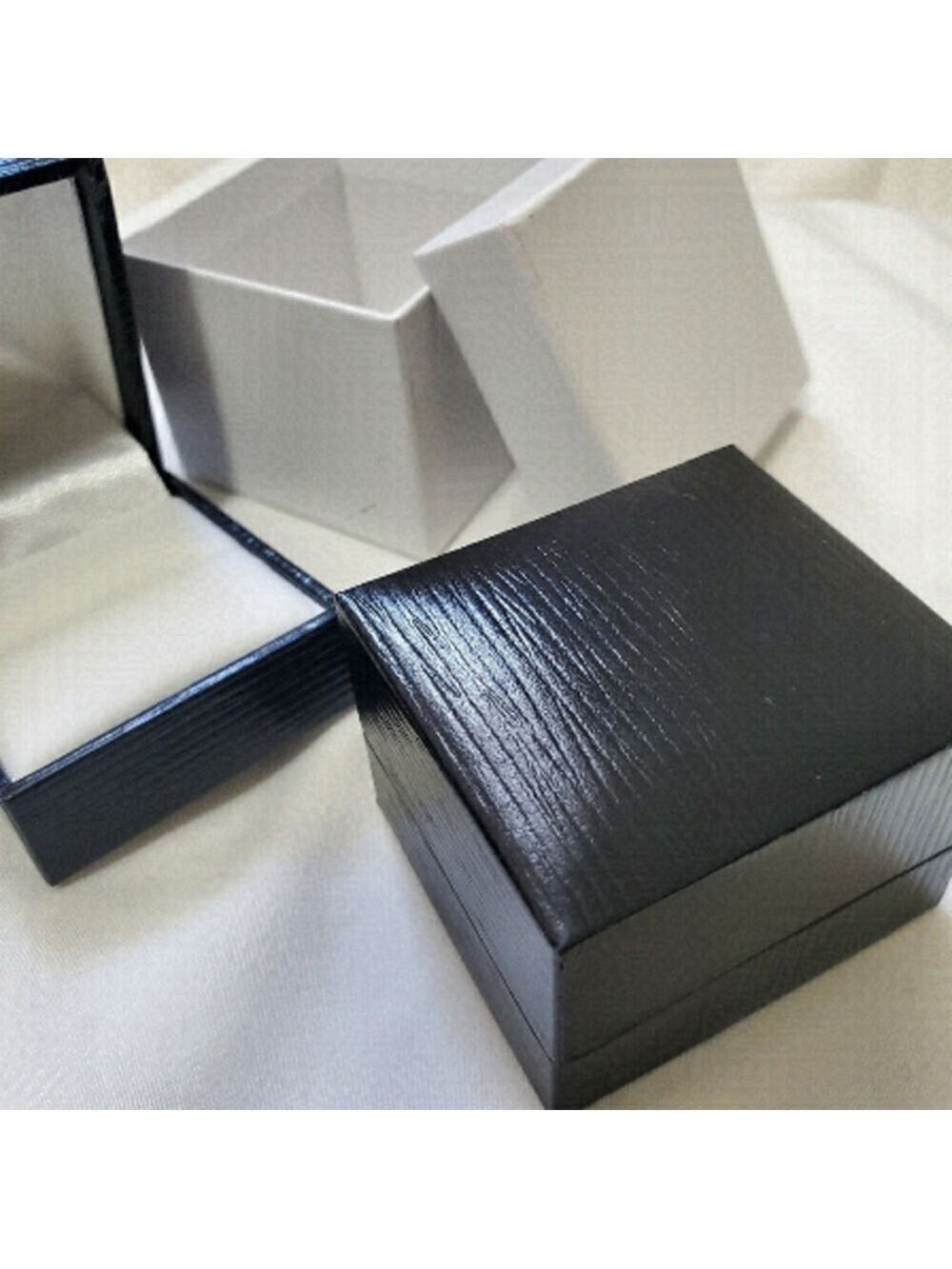 Epi Leather Style Ring Jewelry Gift Boxes